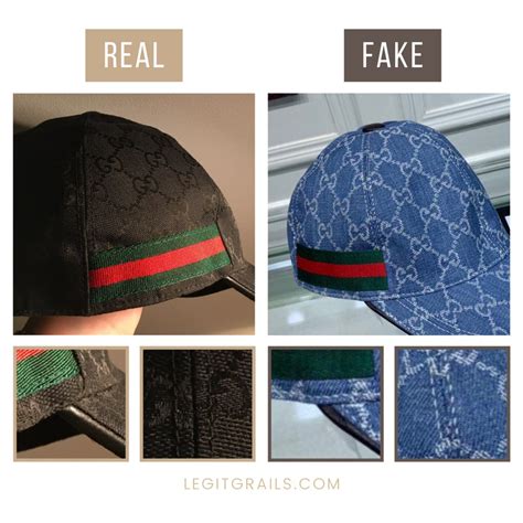 gucci snake cap real vs fake|how to spot gucci caps.